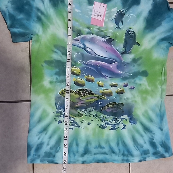 Mighty Fine Retro Tie Dye Graphic Tee - Picture 11 of 13